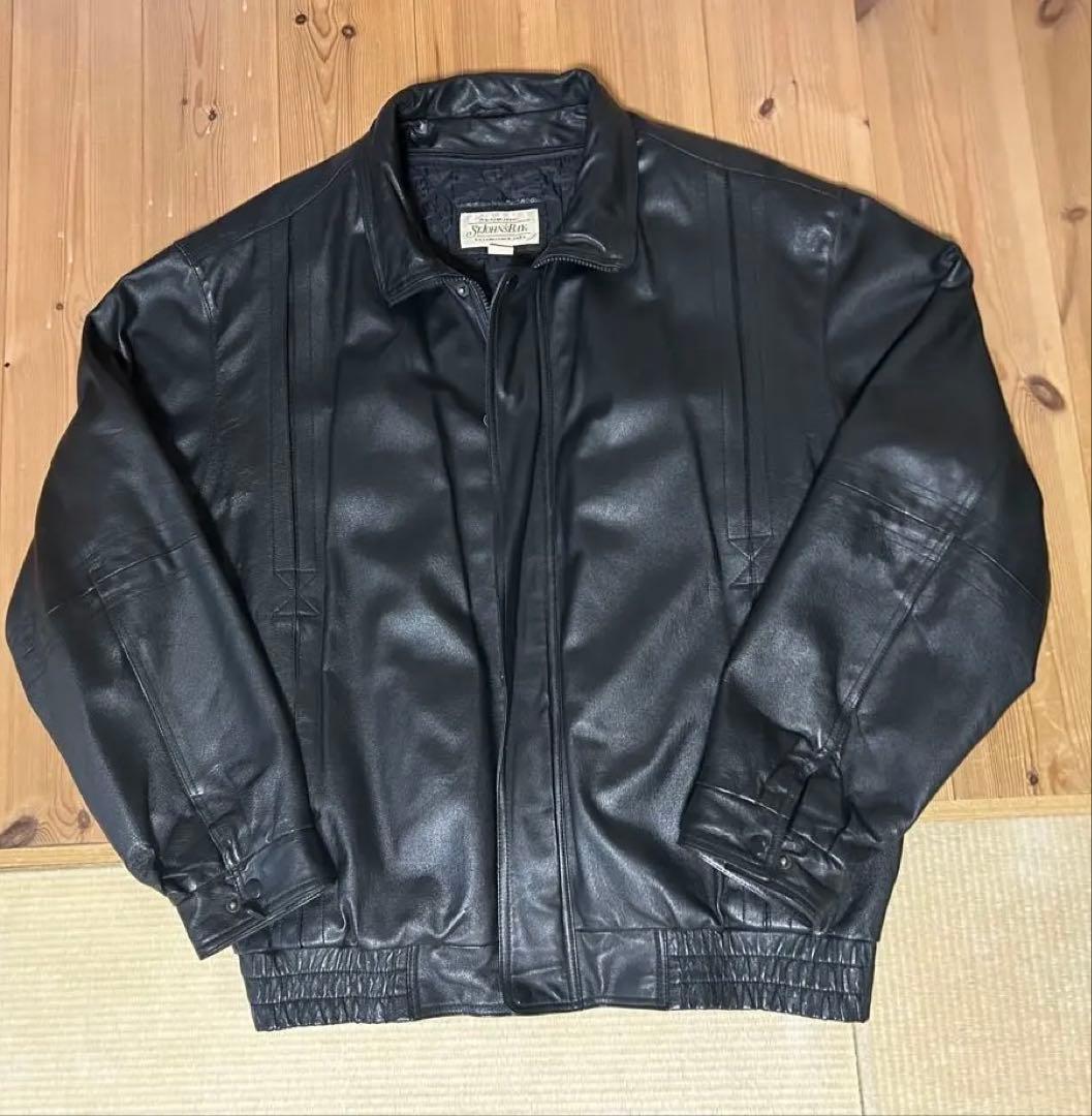 古*き様 90s St John’s Bay ライナー付き着脱可 レザージャケッ