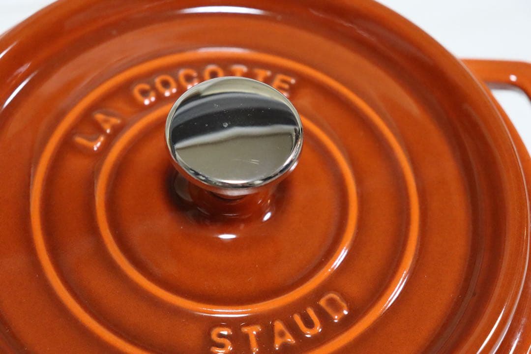 ストウブ　ココットラウンド　18cm シナモン