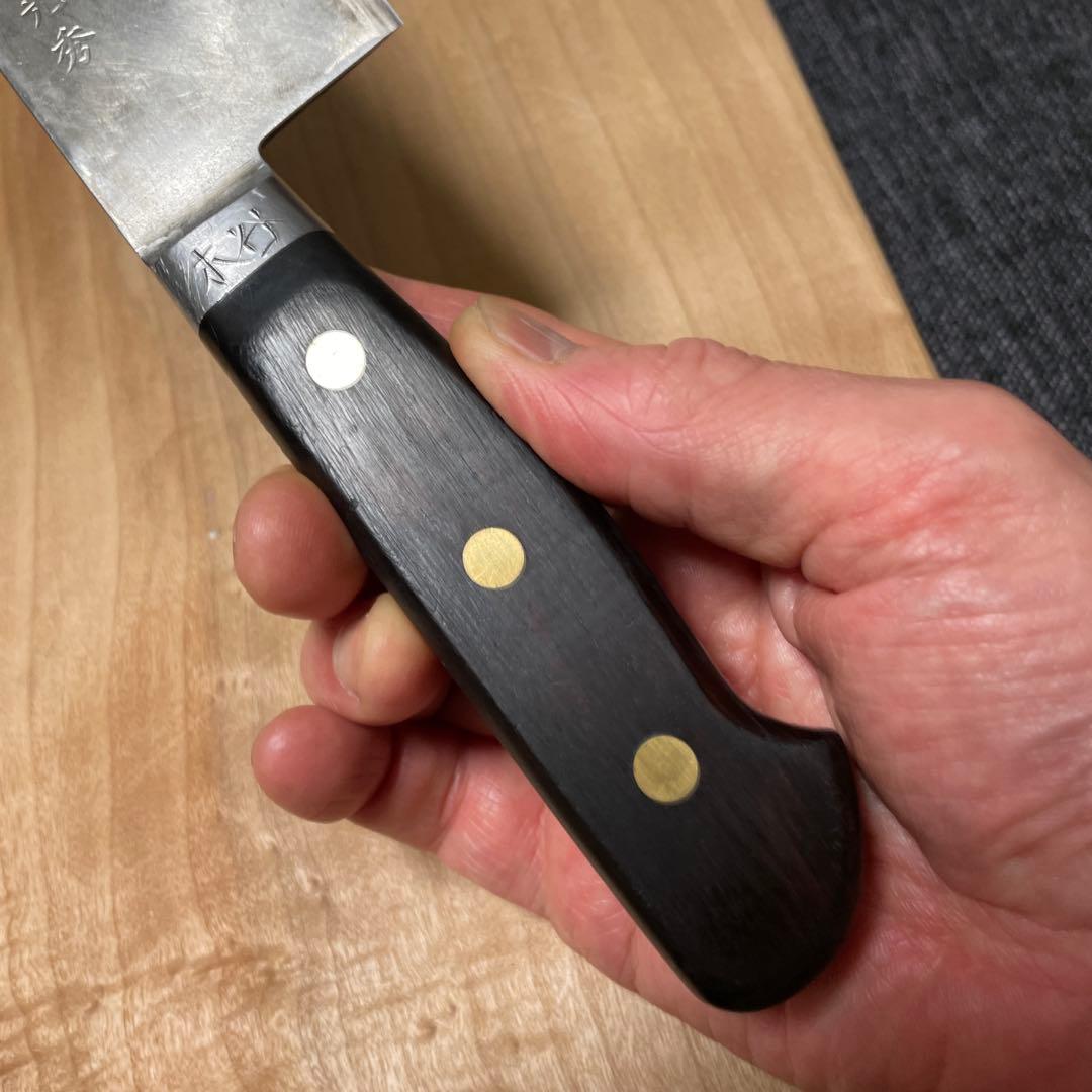 堺一文字光秀　青鋼　牛刀　尺