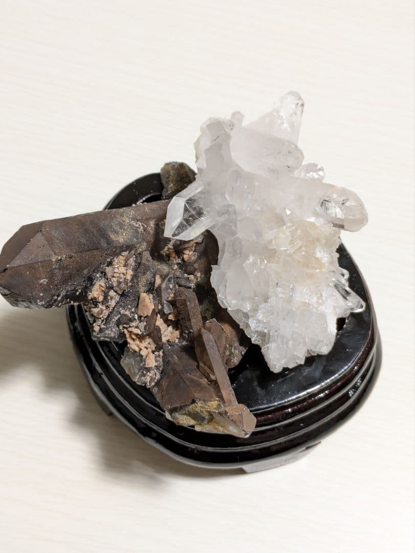 高品質✨水晶 モリオン クラスターセット