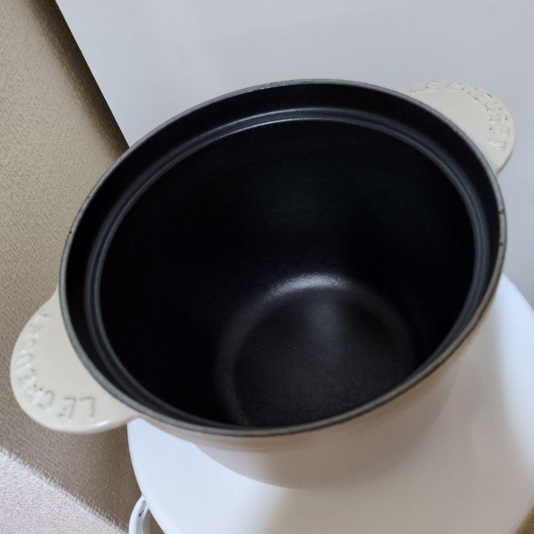 Le Creuset ココットエブリィ18　限定和柄ブリオッシュ＋内蓋