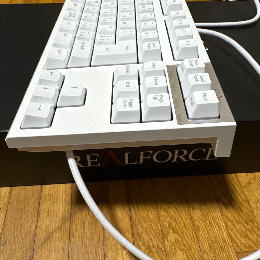 Topre 東プレ Realforce R3S ホワイト 45G 静音