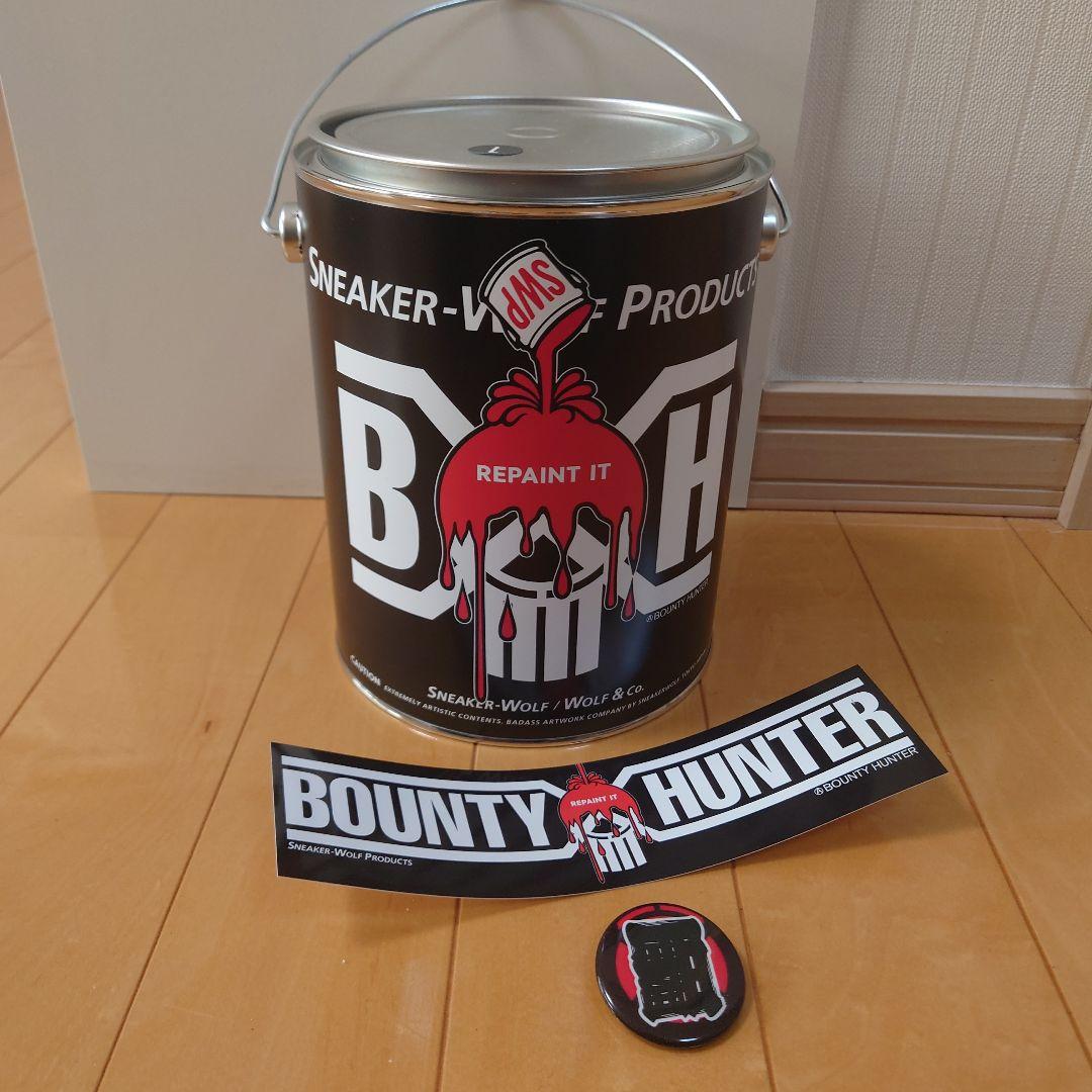 BOUNTYHUNTERSNEAKERWOLFTシャツペイント缶バッチステッカー