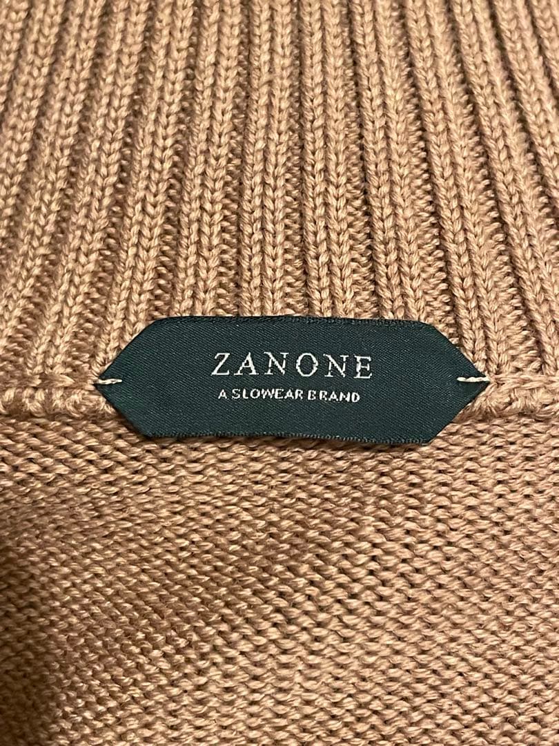 【美品】ザノーネ　キョート　48 キャメル　ZANONE CHIOTO
