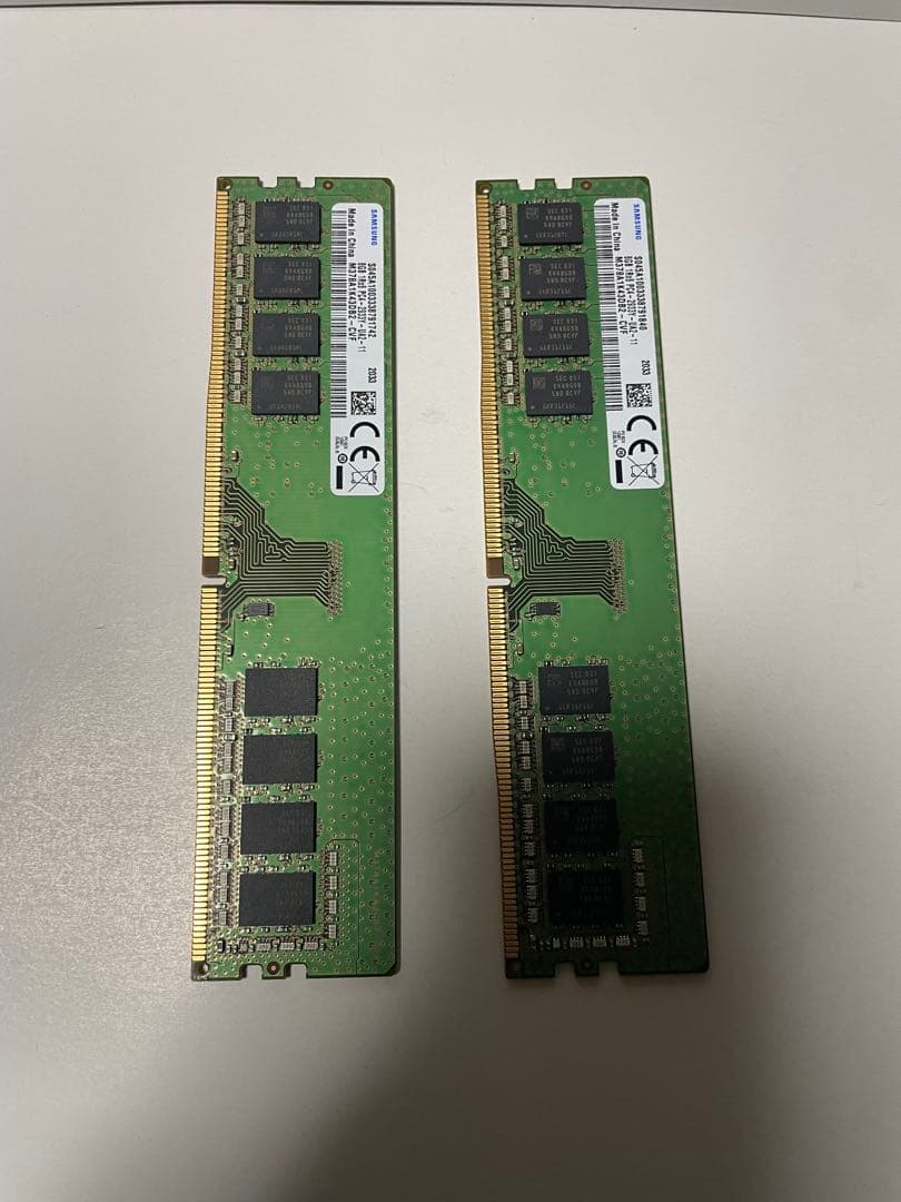 Samsung 16GB DDR4 PC4-2933Y U-DIMMデスク用