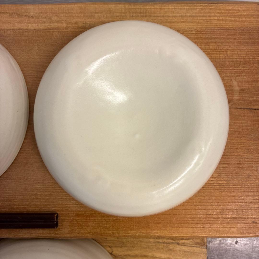 ちゃーさん新品　陶器　陶芸作家　変形鉢5個　44