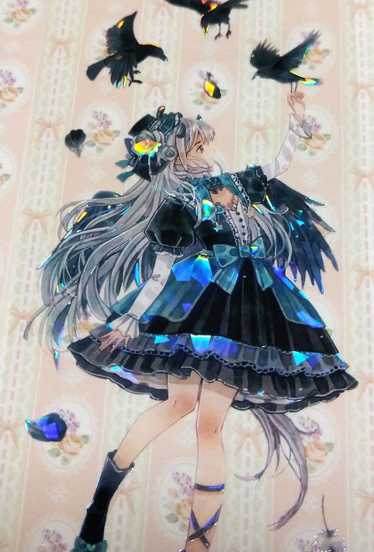 J650＃血色乐园(贝壳光)森遇切り売り海外人物マステ女の子