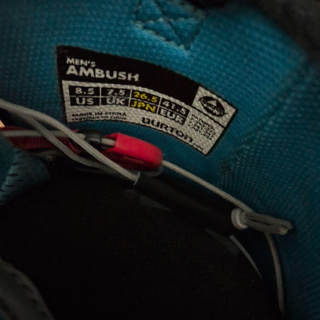 スノーボードブーツ(男性用) 黒と青