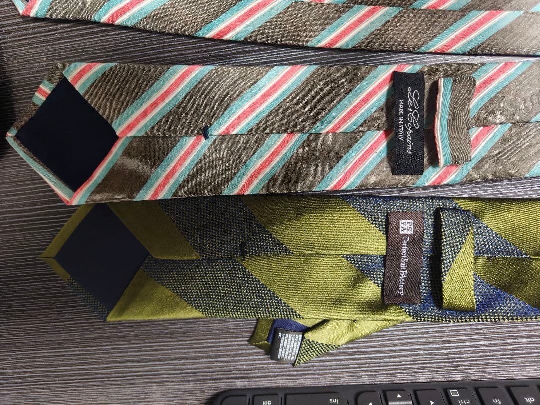 中古ネクタイ　16本セット　使用頻度小美品　主に8センチ