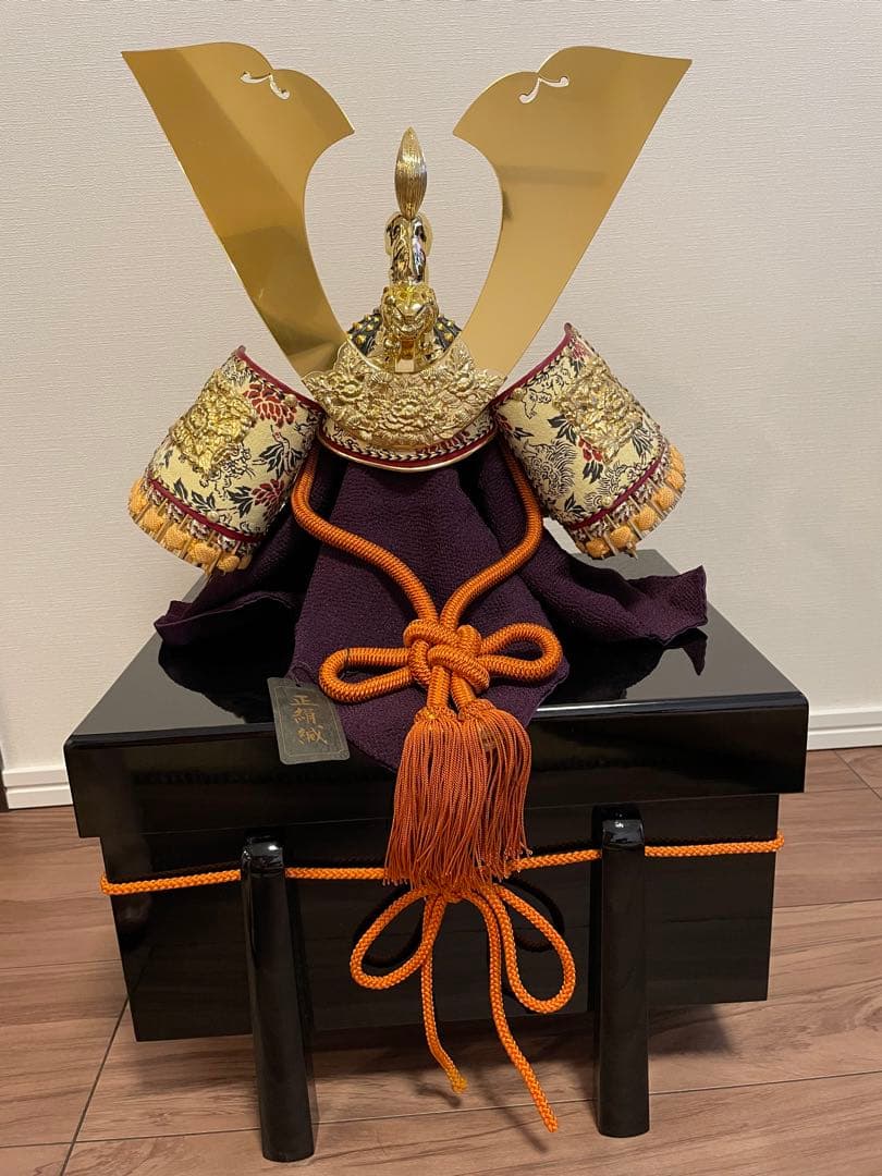 飾り甲冑　鎧兜　よろいかぶと　子供の日　5月人形　縁起物　健やかな成長を願い祝う