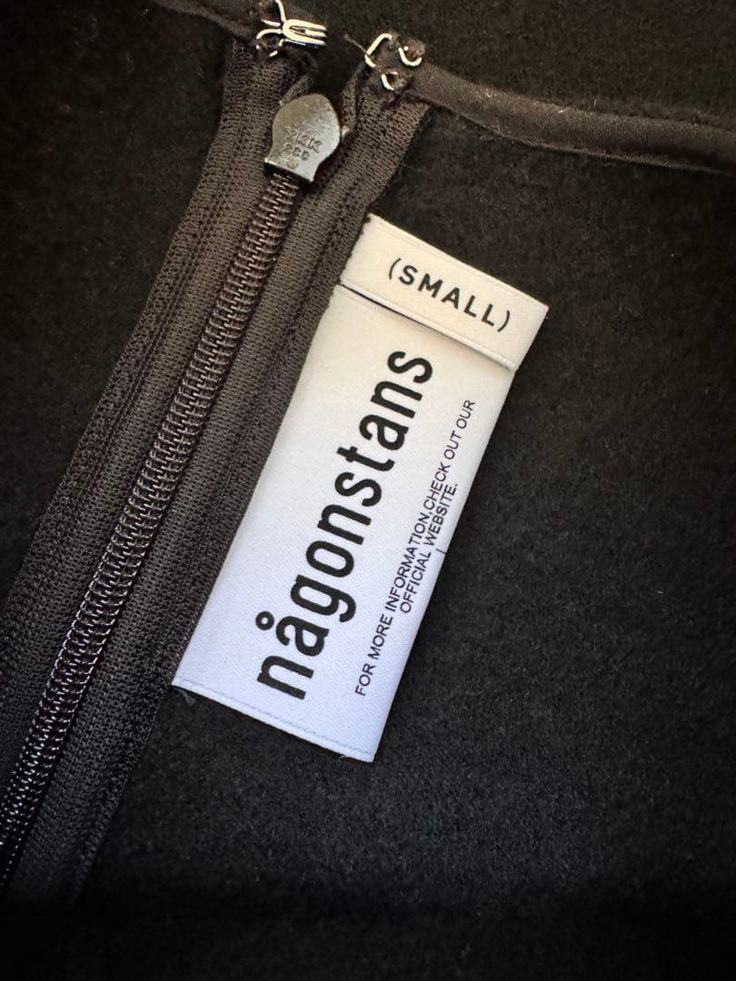 någonstans ブラック ワイドレッグ ジャンプスーツ S