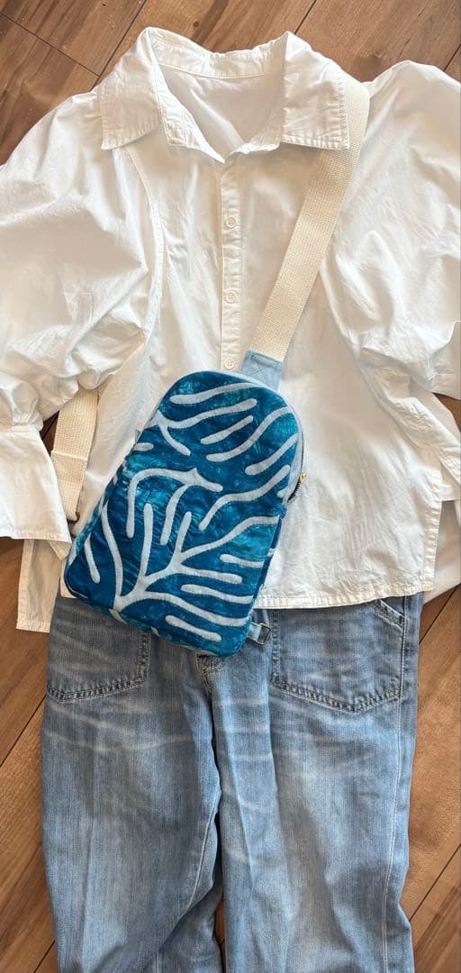 ハワイアンキルトボディーバック ハンドメイド（現品限り）