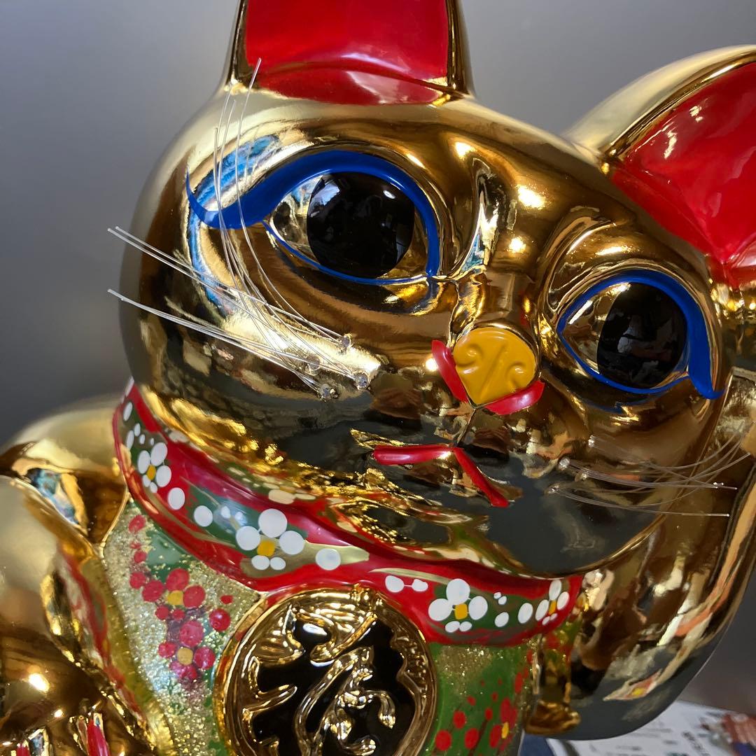 招き猫　⑧ 置物　貯金箱　40cm