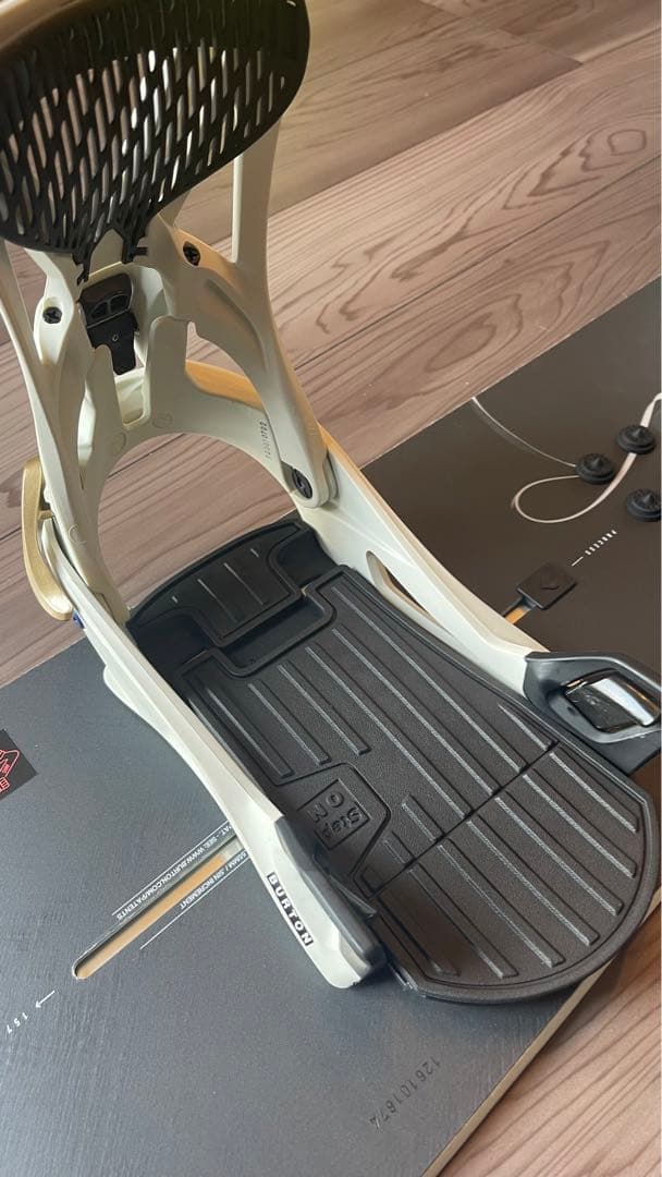 10/4まで 美品！BURTON メンズ　ステップオン　スノーボード　3点セット