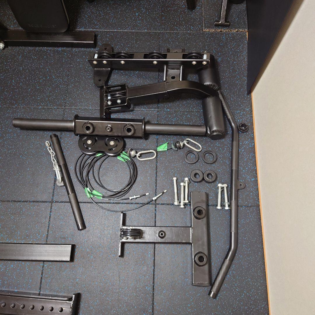 【大阪引き取り可】ラットマシンロープーリーアタッチメント ONI