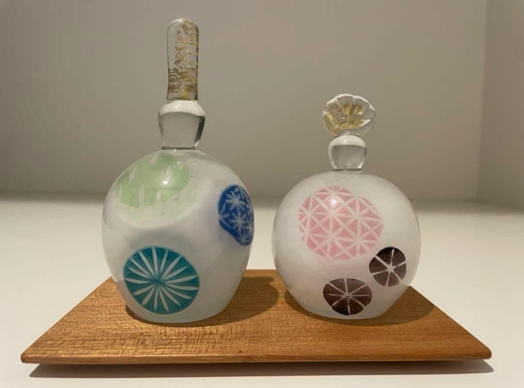 ガラス作家　金津沙也香　雛人形