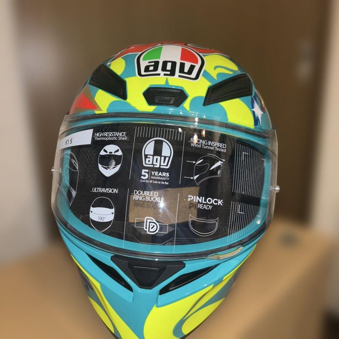 AGV K1S ROSSI 1999 Sサイズ アジアンフィットモデル