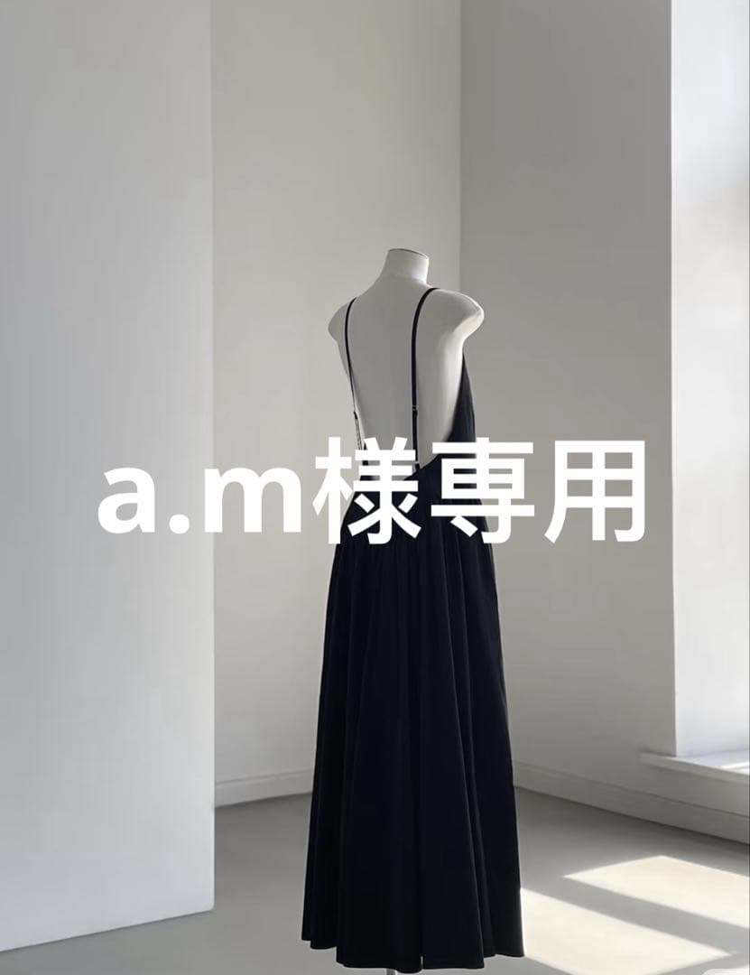 a.m　Tニット ブラックM