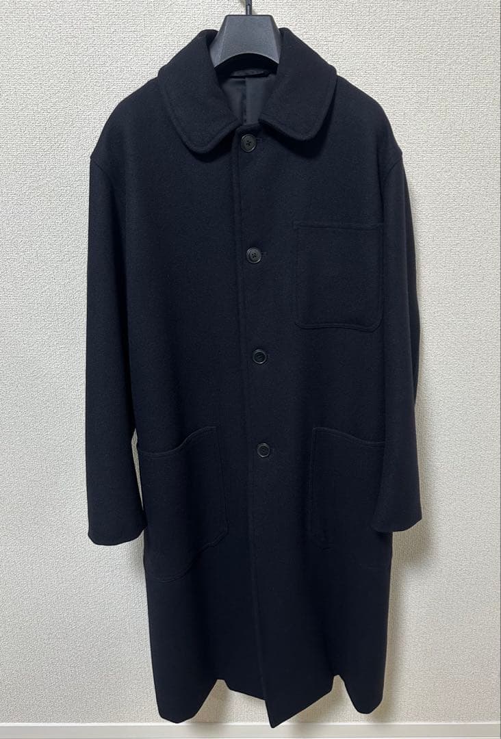 COMOLI（コモリ）ウールカシミヤ ミリタリーコート 24AW サイズ2
