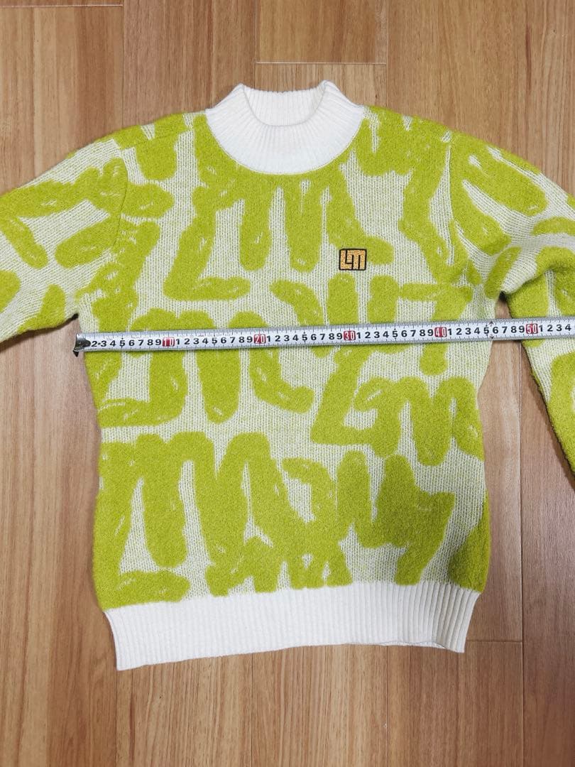 【新作】ラウドマウス/LOUDMOUTH/ニット/ライトグリーン/Mサイズ