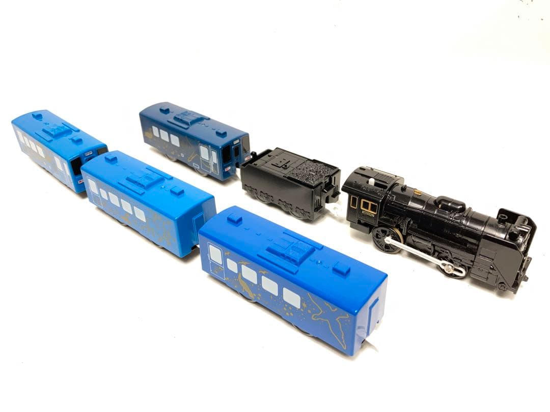 美品 タカラトミー　プラレール　いっぱいつなごう　C58　SL銀河　セット