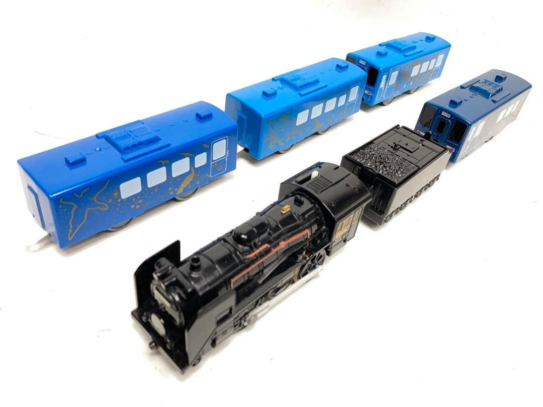 美品 タカラトミー　プラレール　いっぱいつなごう　C58　SL銀河　セット