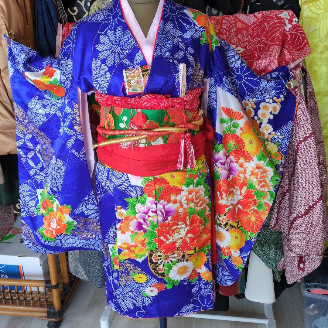 七五三 7歳 振り袖 フルセット 美品