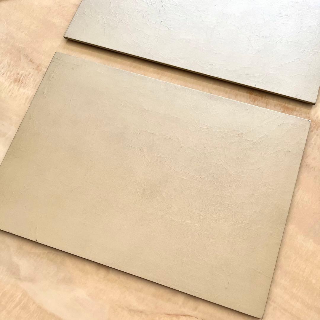 冨樫孝男 ランチマット シャンパンゴールド2枚セット 新品