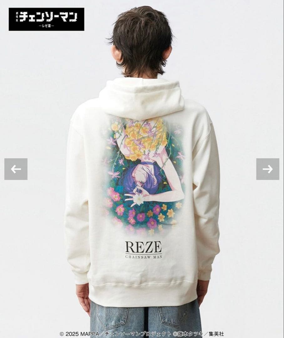 劇場版チェーンソーマンglamb(グラム) Reze Hoodie レゼフーディ