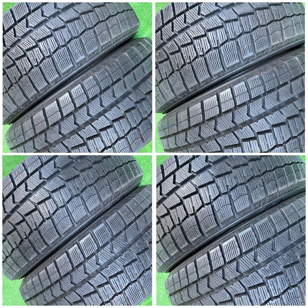 215/55R16 ダンロップWM02スタッドレス 4本 22年製 アルファード