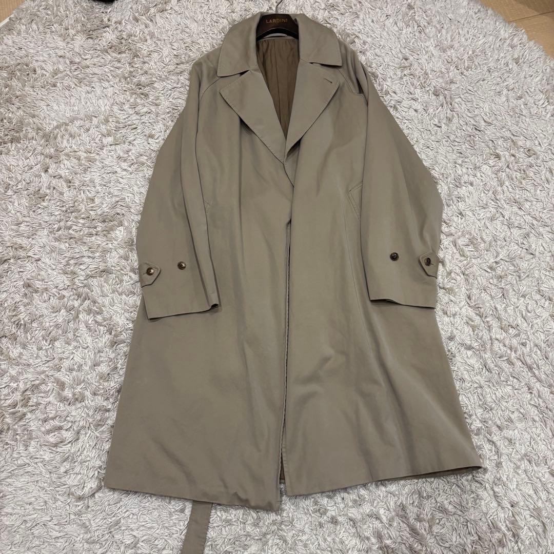 【名作良品】COMOLI 21SSウォッシュドタイロッケンコート 3