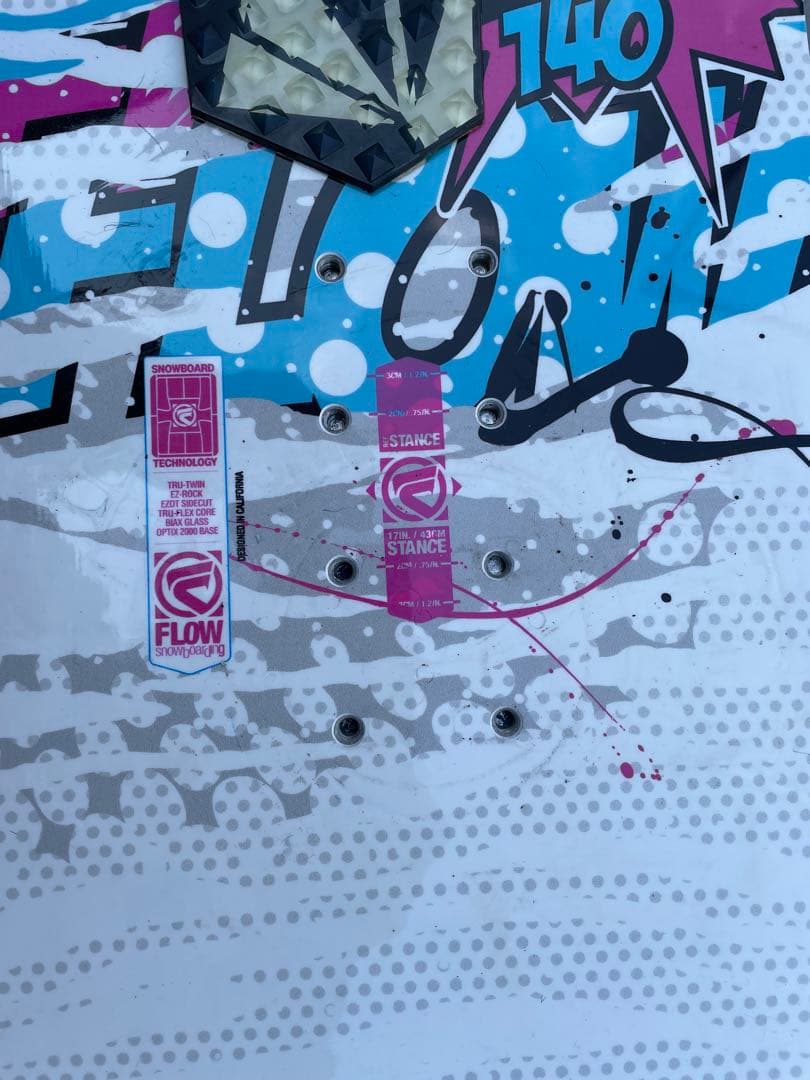FLOW BLISSスノーボード　140