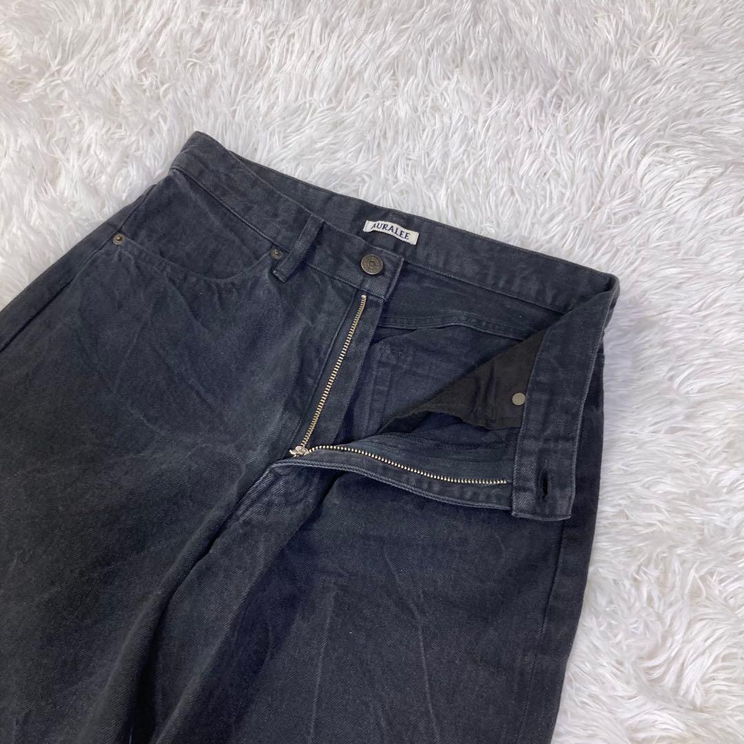 AURALEE ストレートパンツ グレー コットン サイズ1 A23SP04DE