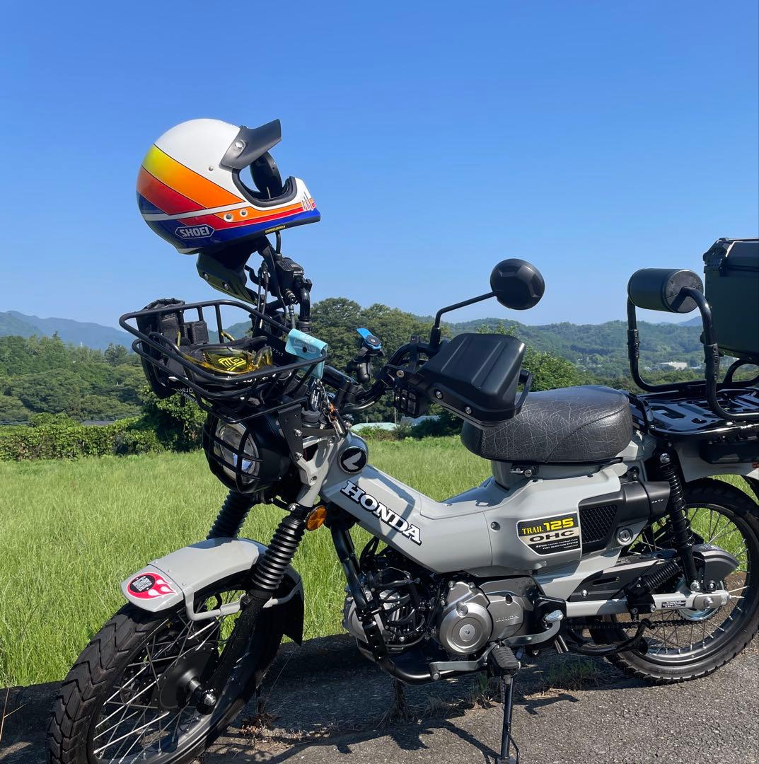 即日発送　ハンターカブ　K&H そら豆ハイシートアンティークブラックレザー