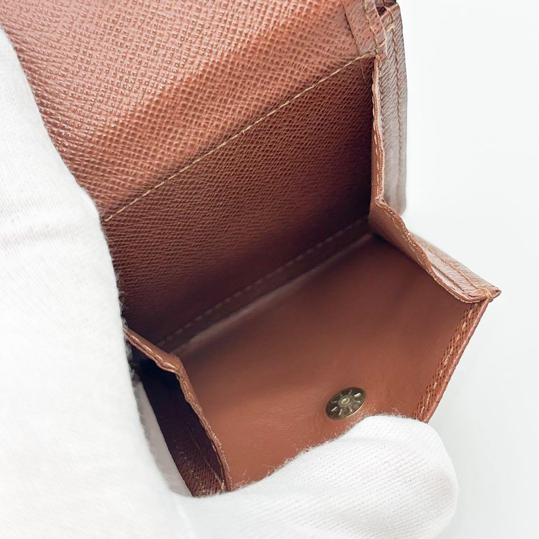 美品★定価8万★ルイヴィトン モノグラム マルコ 二つ折り財布 メンズ