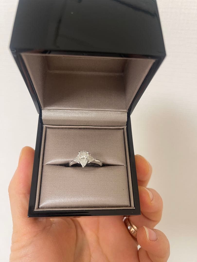 myumyu 専用1.09ct ダイヤモンドリング サイズ12 BVLGARI箱