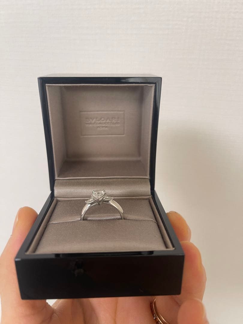 myumyu 専用1.09ct ダイヤモンドリング サイズ12 BVLGARI箱