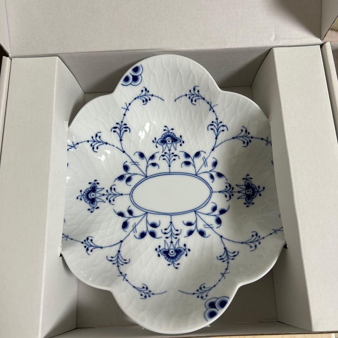 ロイヤルコペンハーゲン　ブルーパルメッテ　アニバーサリー　ボウル