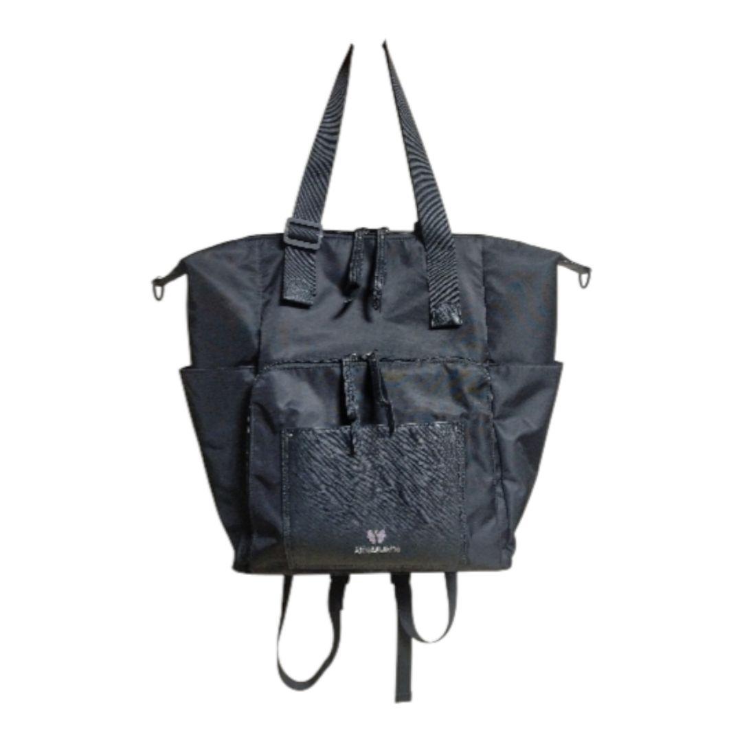 アナスイミニ　マザーズバッグ　3WAY　ブラック　黒　美品!