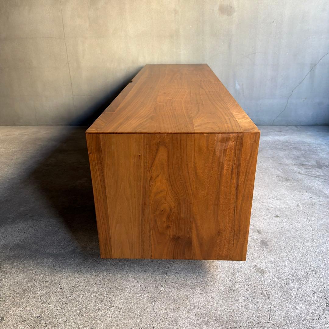 カリモク テレビボード ソリッドボード 無垢ウォールナット