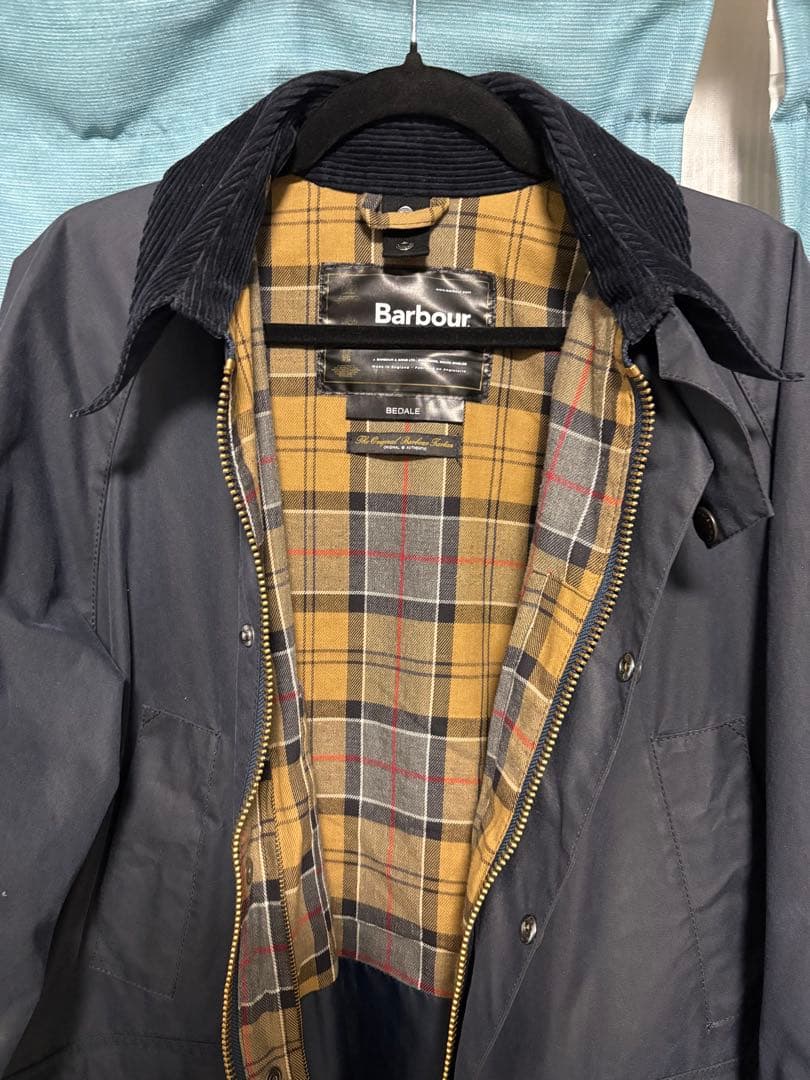 Barbour BEDALE サイズ40 ネイビー
