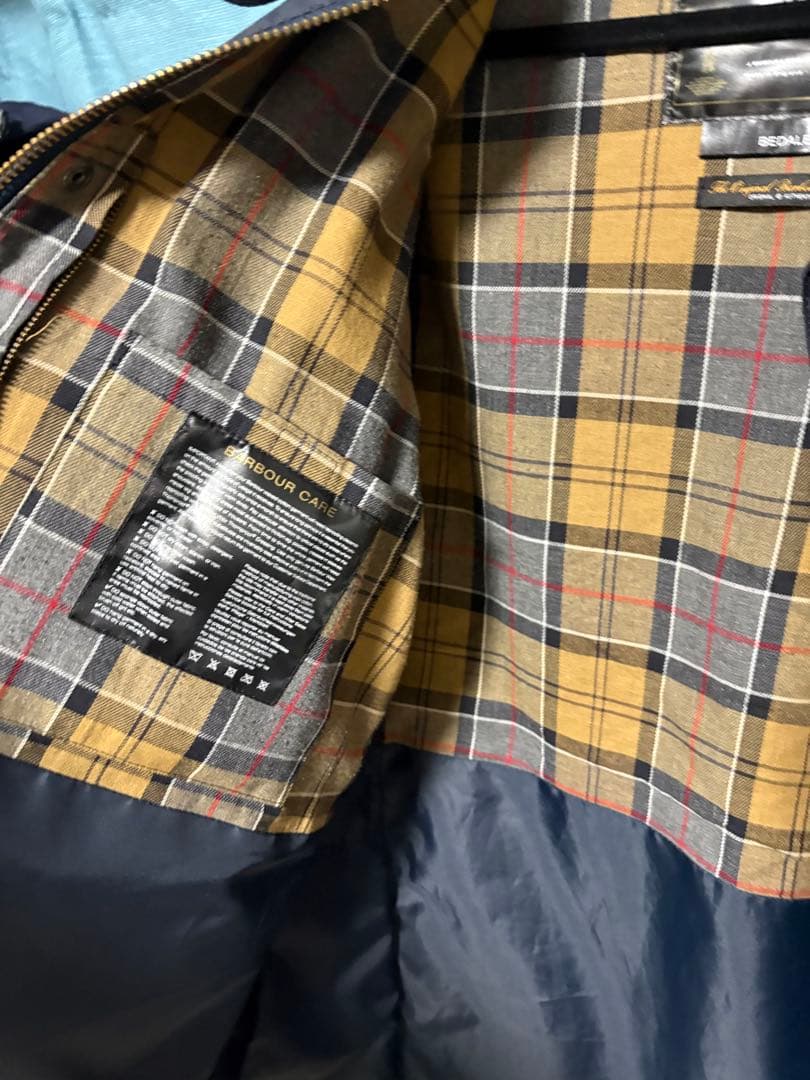 Barbour BEDALE サイズ40 ネイビー