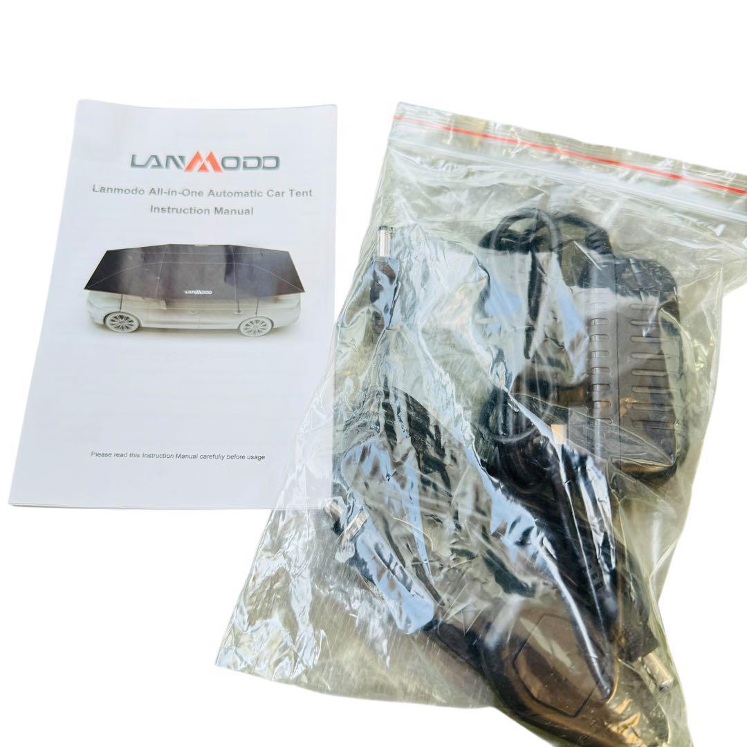 未使用品 Lanmodo 電動サンシェード 自動カーテント 四季 車用 傘型★