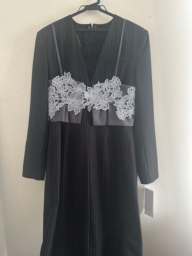 M*A様 ANDRESD　pinstripe tailored bustier