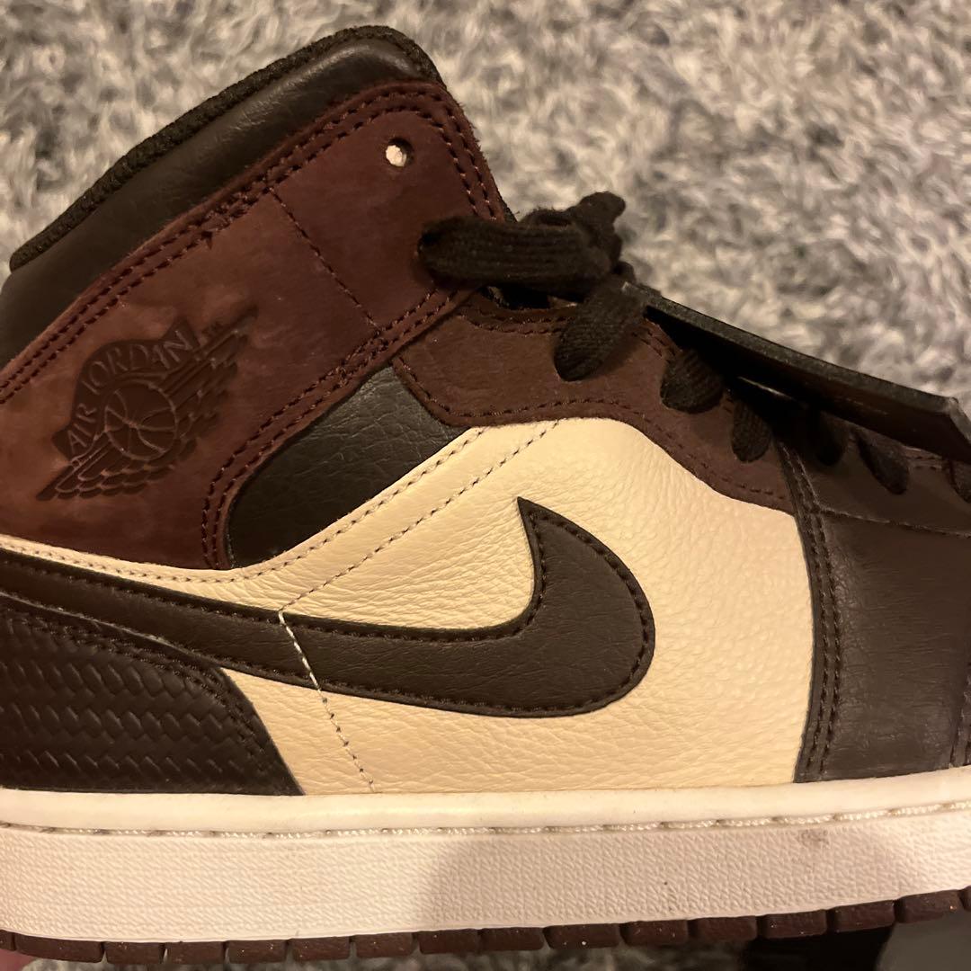 Air Jordan 1 ベージュ/ブラウン 認証カード付き