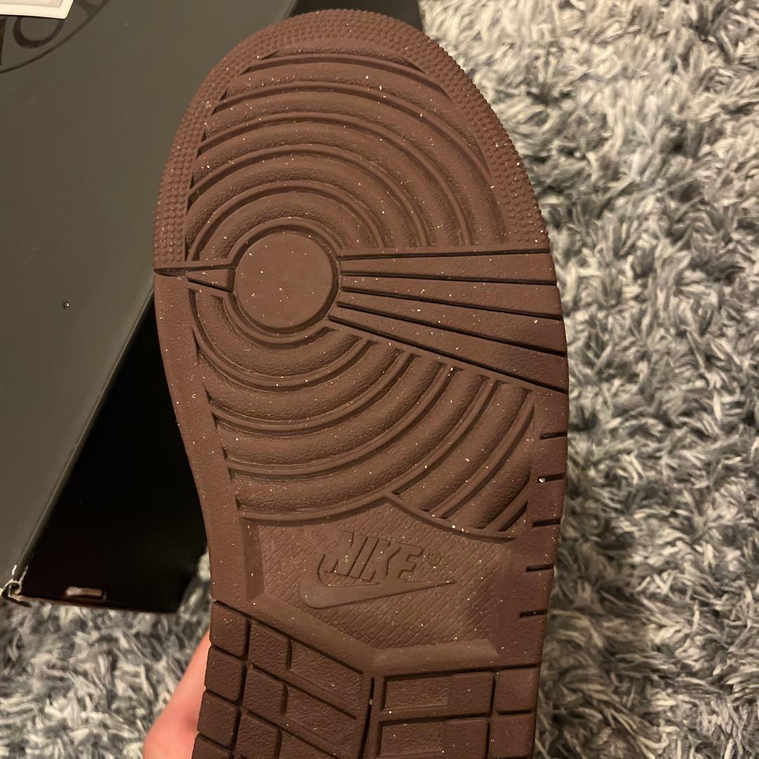 Air Jordan 1 ベージュ/ブラウン 認証カード付き