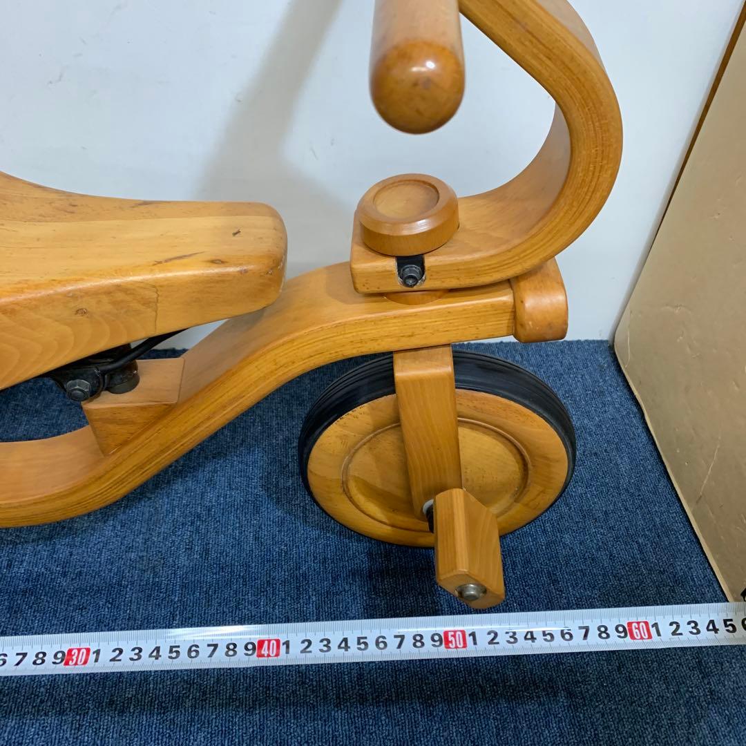 希少 木製 柏木工 KASHIWA幼児用 乗用玩具 三輪車 トライク