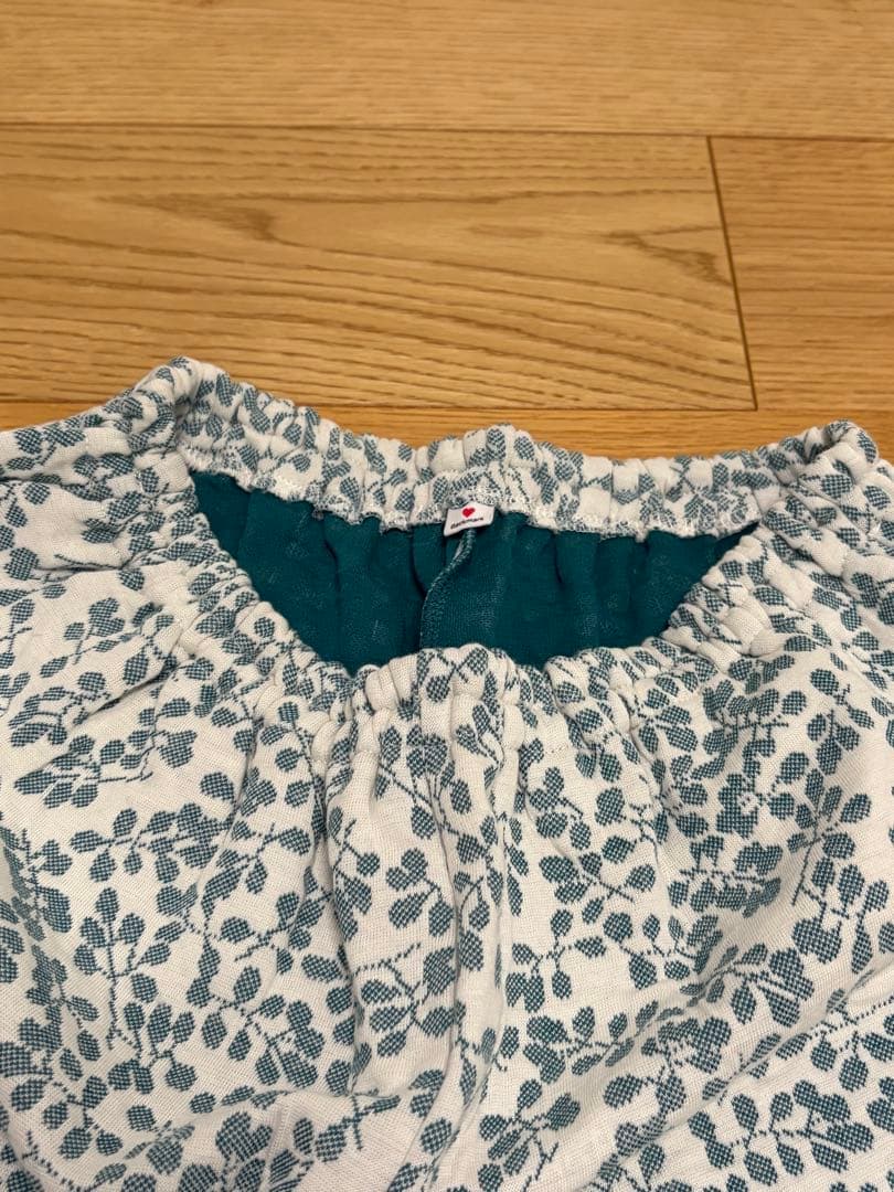 【新品】ナルエーコットン接結（綿入り）厚手ナッツジャガードパジャマ