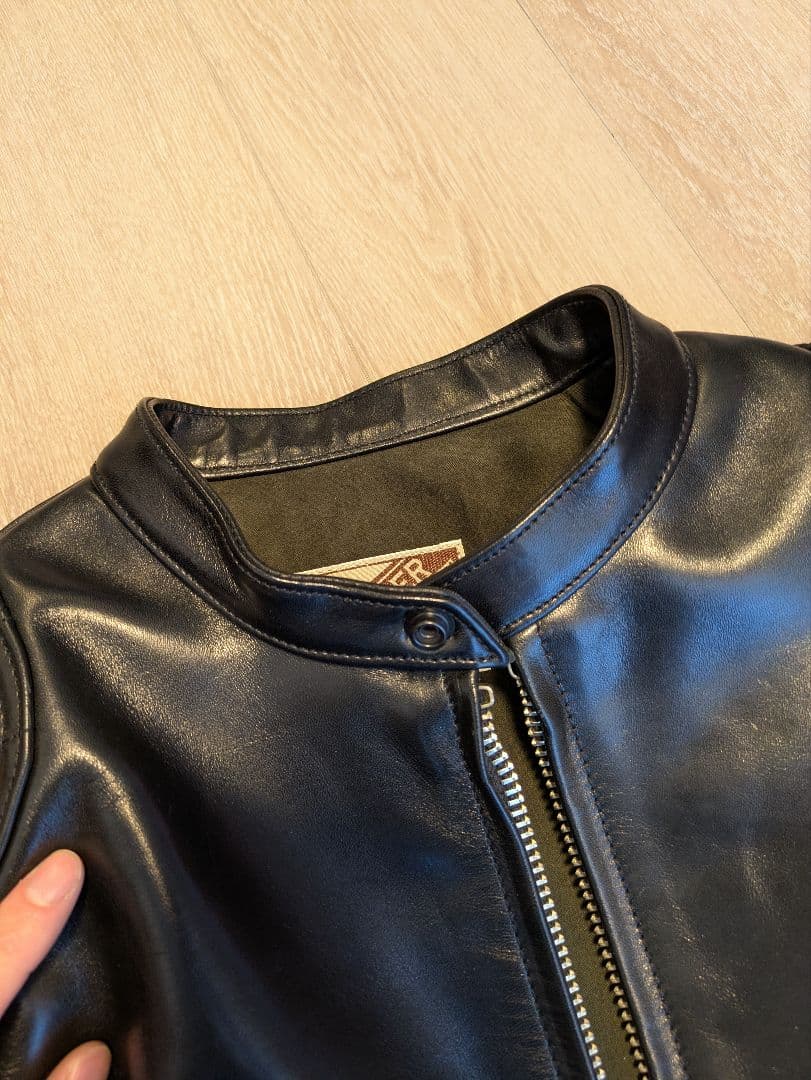 Y'2 LEATHER/ワイツーレザー　ライダージャケット　38