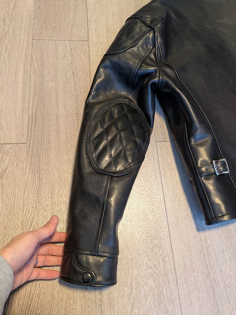 Y'2 LEATHER/ワイツーレザー　ライダージャケット　38